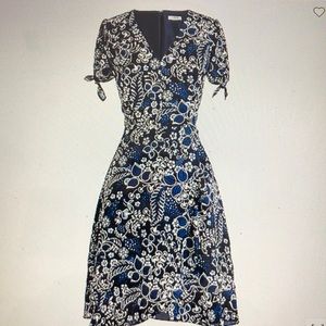 J Crew Woman’s Faux Wrap floral dress. Size 6